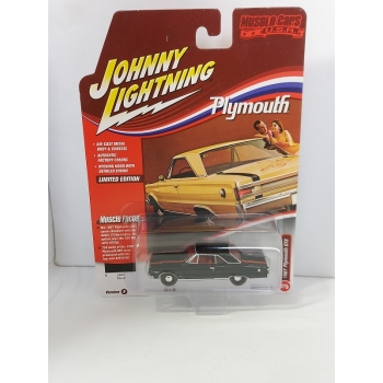 Johnny Lightning 1:64 Plymouth GTX 1967 black